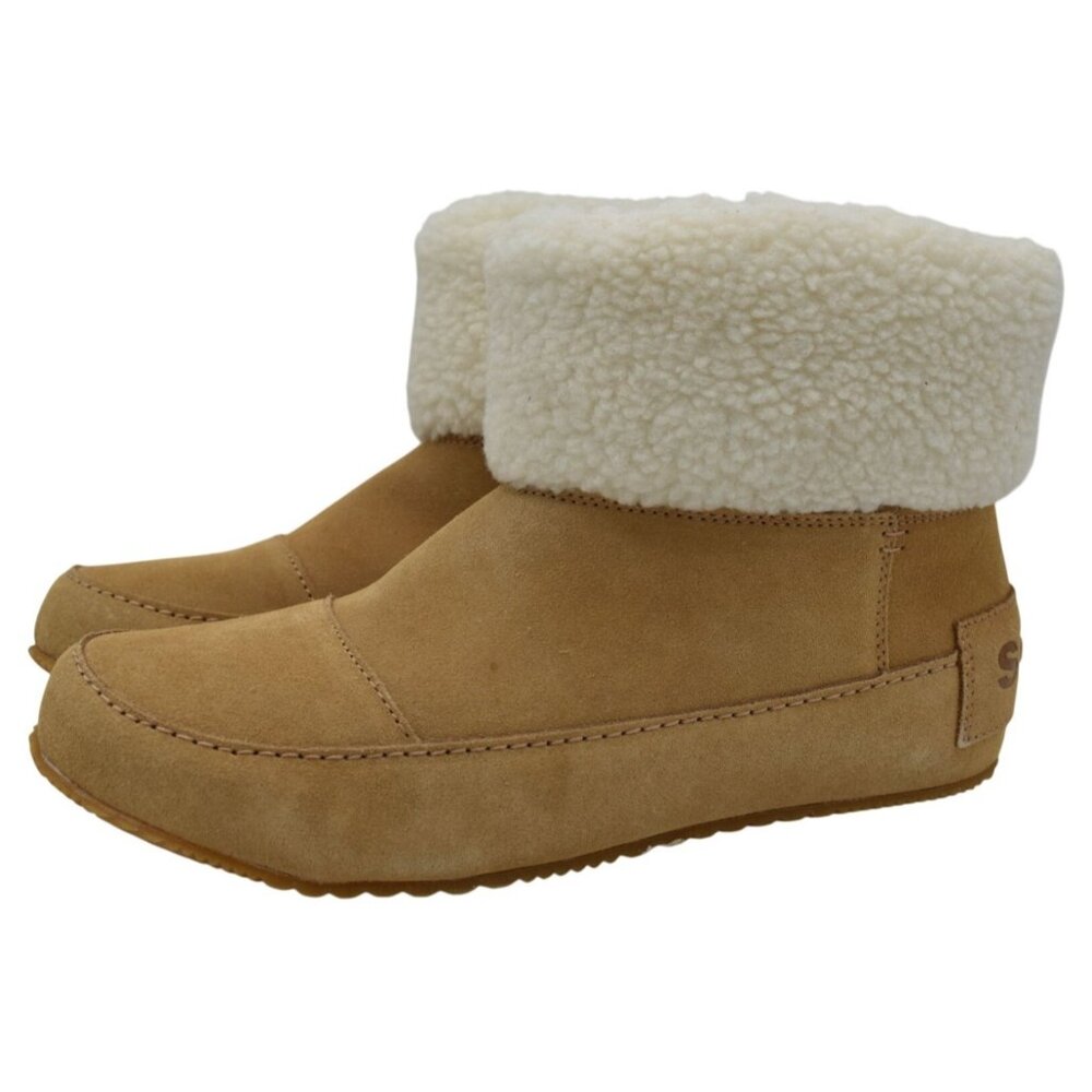 Sorel Womens Size 9 Go Stumptown Tawny Buff Booties Boots Shoes